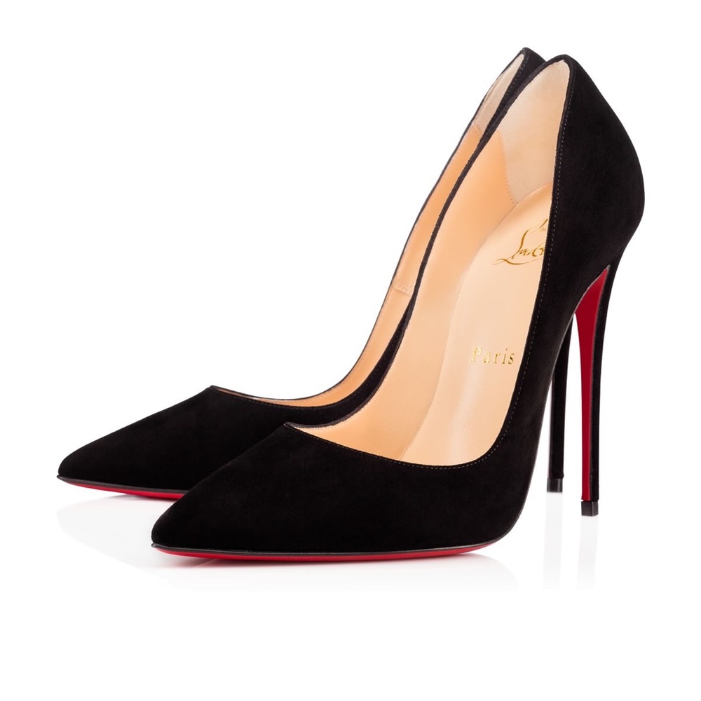 COPY - Christian Louboutin So Kate 120 Suede Pumps